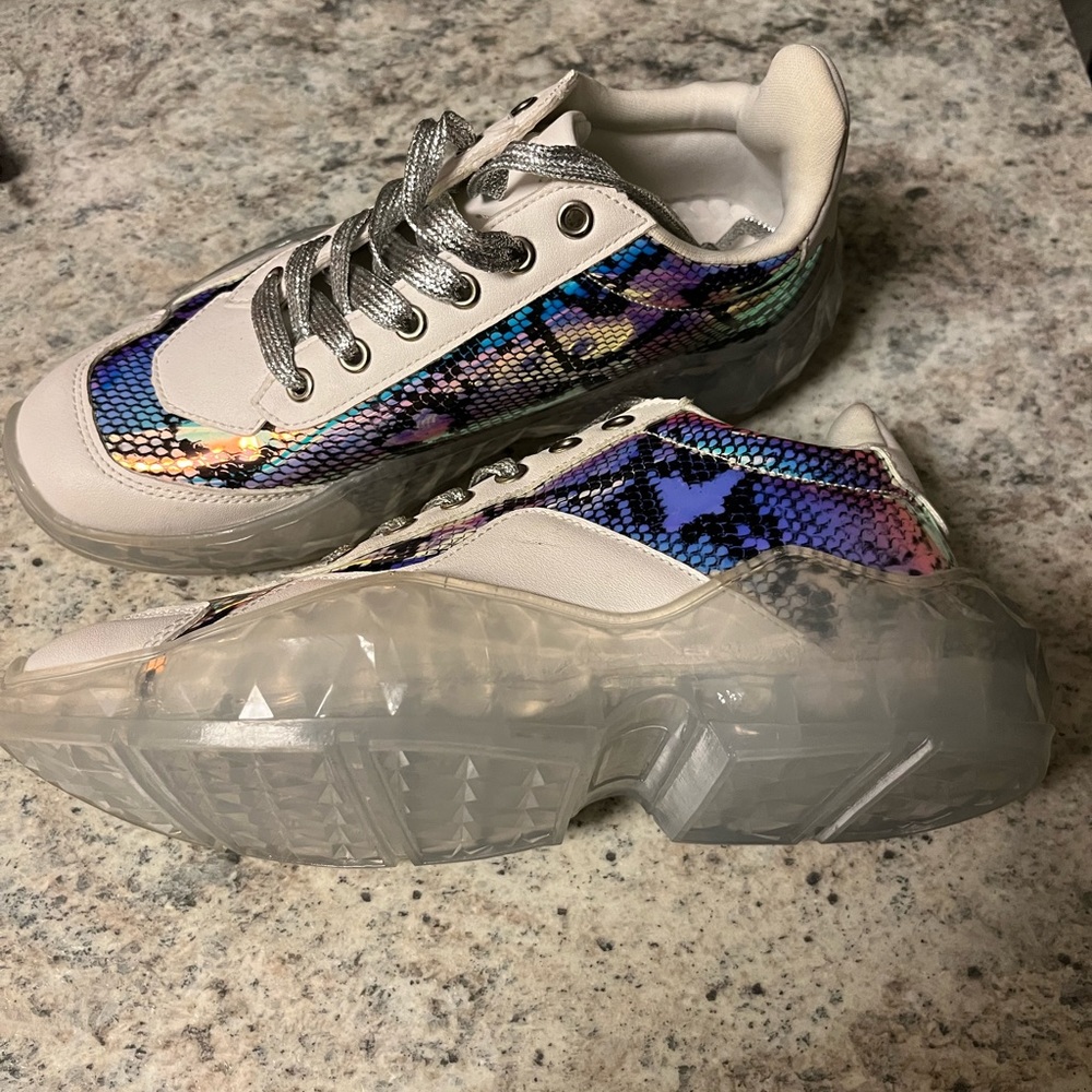 Brand New Snake Skin sneakers